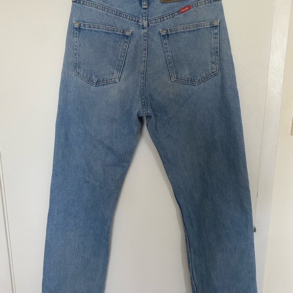 Wrangler Vintage Jeans High Waisted Blue Denim - Picture 4 of 7